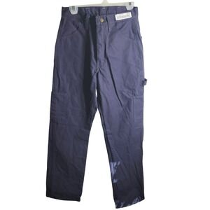Bulwark FR Navy Blue Flame Resistant Work Pants PLJ8NV9 Westex UltraSoft 30x30